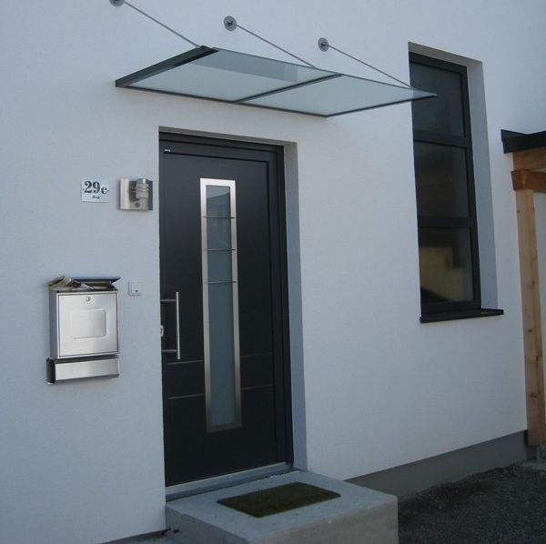 vordach glas