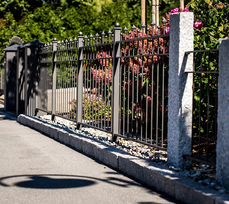Einfahrtstor und Gehtor